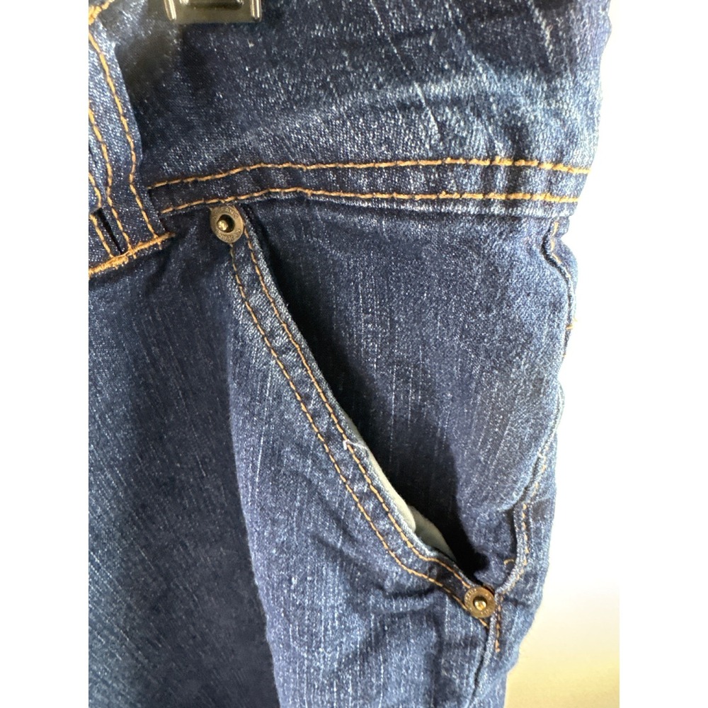 New York and Company Denim Shorts Womens Size 2 Blue Excellent Vintage Cuffed - Picture 6 of 12